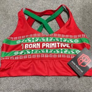 NWT BORN PRIMITIVE X-Factor Sports Bra size Large